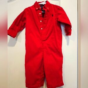 Ralph Lauren Corduroy one piece 18 Months